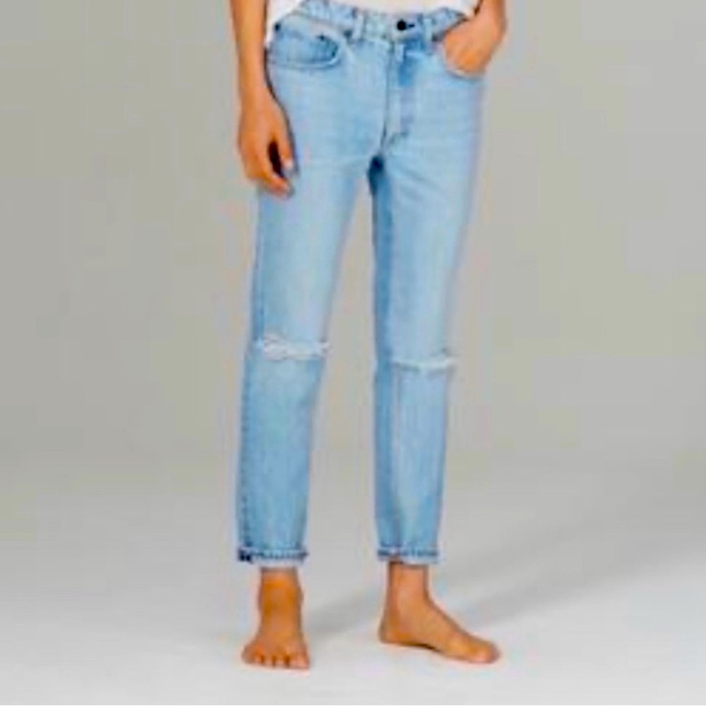 Like new ASKK NY high waisted mom jeans size 26